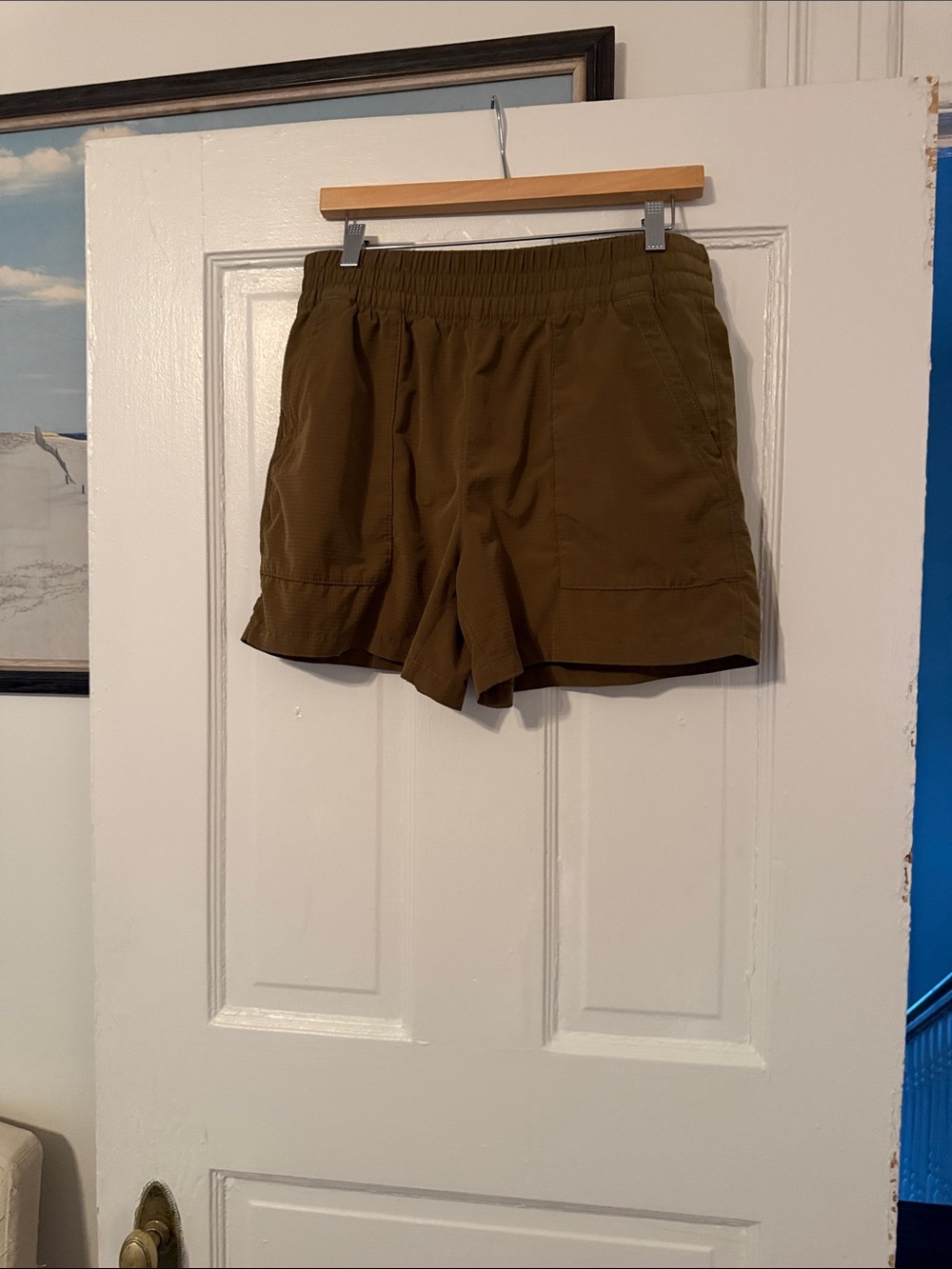 Athleta Olive Green Casual Shorts size M